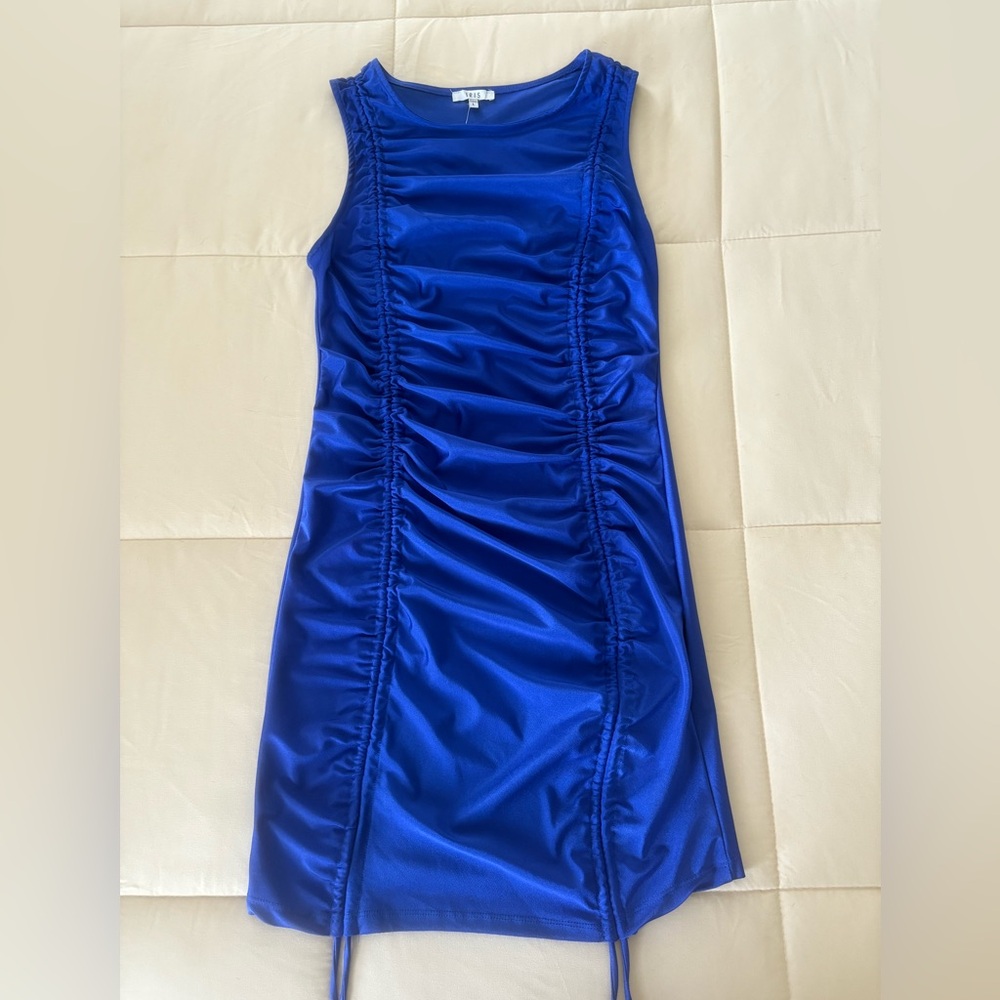 Iris Royal Blue Sleeveless Dress